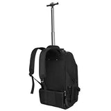 S-Zone Wheeled Backpack Rolling Carry-On Luggage Travel Duffel Bag