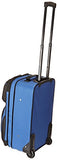 U.S Traveler Rio Carry-On Lightweight Expandable Rolling Luggage Suitcase Set - Royal Blue (15-Inch
