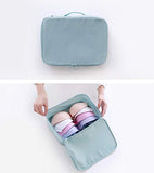 Packing Cubes,Lanivas 7 Set Compact Travel Organizers with Laundry and Shoe Bag Light Pink