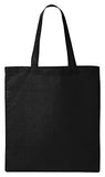 Valubag Womens Economical Tote Bag Qtb -Black One Size