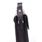 Bugatti Sartoria Small Leather Briefcase, Top Grain Leather, Brown