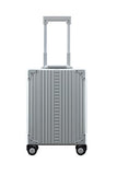 Aleon 20" Vertical Carry-On Aluminum Hardside Luggage Or Business Briefcase (Platinum) Sliver