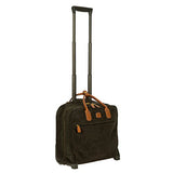 Bric's Life Tropea Ultralight International Carry-on Laptop|Tablet Pilot Case Spinner, Olive