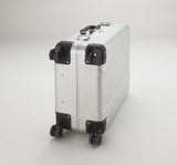 Zero Halliburton Classic Aluminum 26 Inch 4 Wheel Spinner Travel Case, Silver, One Size