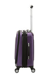 Rockland Titan 19 Inch Abs Carry On, Purple