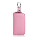 BOBILIKE Car Key Holder Wallet 6 Hoot Key Case for Women & men, Pink Small