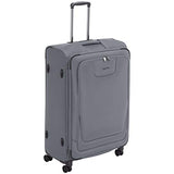 AmazonBasics Expandable Softside Spinner Luggage Suitcase With TSA Lock And Wheels - 29 Inch, Grey