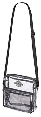 Harley-Davidson Clear Security Messenger Bag w/Adjustable Strap 99662-CLEAR