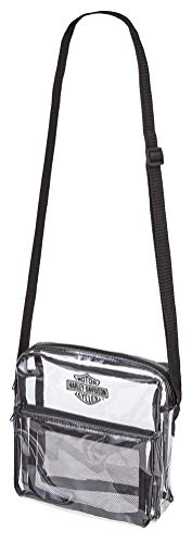 Harley-Davidson Clear Security Messenger Bag w/Adjustable Strap 99662-CLEAR
