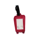 Mziart Cute Luggage Tags Unique Funny Bag Tags Cartoon Baggage Suitcase Labels Travel Identifiers Name Tags (Set of 5)