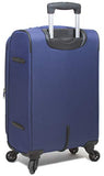 Dejuno Tuscany 3-Piece Lightweight Spinner Luggage Set-Navy