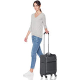 Amazonbasics Lightweight Softside Spinner - 22-Inch, Grey