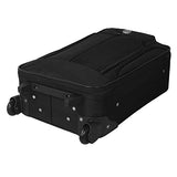 Travelers Club Euro 4-Piece Softside Luggage Set, Black