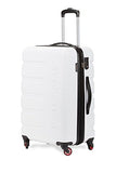SWISSGEAR 3 PC 7366 Expandable Hardside Spinner (Set, White)
