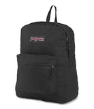 JanSport SuperBreak Backpack - School, Travel, or Work Bookbag with Water Bottle Pocket, Black