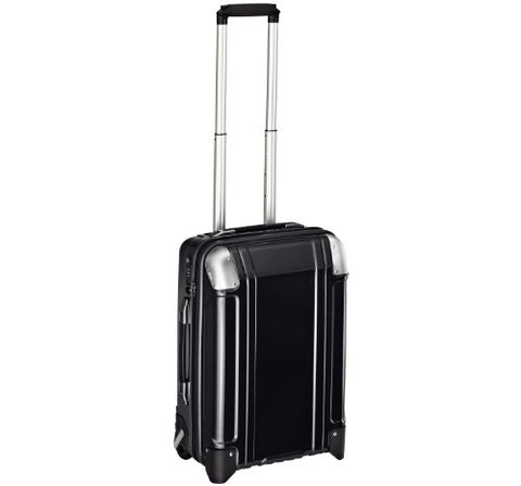 Zero Halliburton Geo Polycarbonate Carry On 2 Wheel Travel Case, Black, One Size