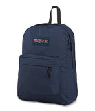 JanSport SuperBreak Backpack - School, Travel, or Work Bookbag with Water Bottle Pocket, Navy