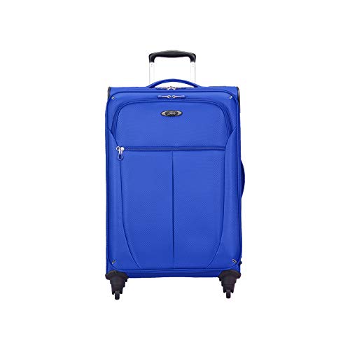 Skyway Luggage Mirage Superlight 24-Inch 4 Wheel Expandable Upright, Maritime Blue, One Size