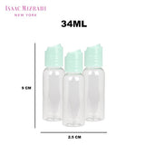 Isaac Mizrahi Fashion Printed 11Pc Toiletries Container Travel Kit, Floral/Black