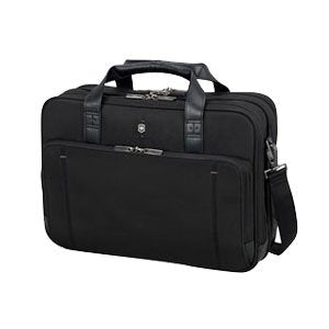 Victorinox Tourbach #153; Deluxe Briefcase w/ Security Fast Pass - Black
