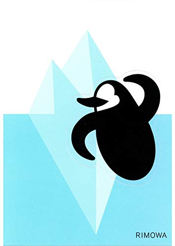 RIMOWA Pinguin sticker for Topas, Original, Salsa, Essential series for luggage and carry on"Made in Germany"