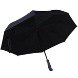 Evridwear Reverse Folding Double Layer Inverted Umbrella, Self-Standing, C-Shaped or Classic