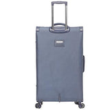Lightweight Large Luggage Sets 2 piece - Reinforced Suitcases Set (Navy)