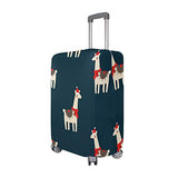 GIOVANIOR Llama Luggage Cover Suitcase Protector Carry On Covers