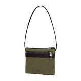 Pacsafe Men's Metrosafe X Anti Theft Crossbody Pouch, Tweed Green, 2.5L