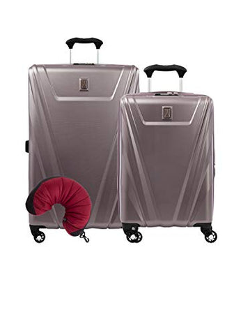 Travelpro Maxlite 5 Hardside 3-Pc Set: Carry-On And 29-Inch Spinner With Travel Pillow (Dusty Rose)