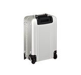 Zero Halliburton Classic Aluminum Carry On 2 Wheel Travel Case, Silver, One Size