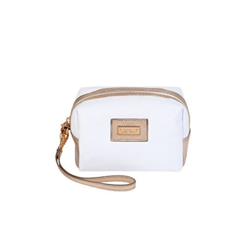 Stephanie Johnson Key West Iris Small Cosmetic Bag, Champagne