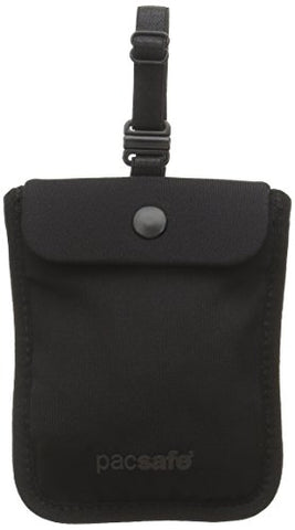 Pacsafe Coversafe S25 Anti-Theft Secret Bra Pouch, Black