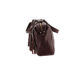 Aimee Kestenberg Genuine Leather Satchel -Cori Mahogany New A294943