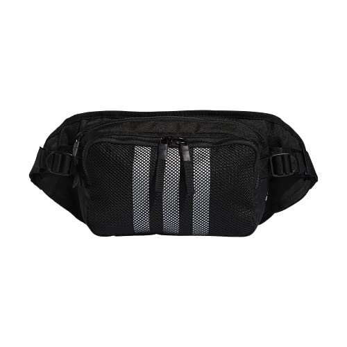 adidas Amplifier Crossbody Bag, Black/White, One Size