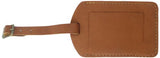 Piel Leather I.D. Tag, Saddle, One Size