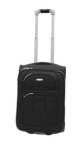 Westjet Navigator Lightweight Luggage Cabin Trolley 20"-Black