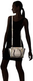 Nicole Lee Women's Ciel Medium Smart Lunch Handbag (Silver) Travel Shoulder Bag, One Size
