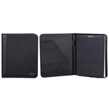 Kenneth Cole Reaction 1680d Polyester Standard Bifold Writing Pad, Black