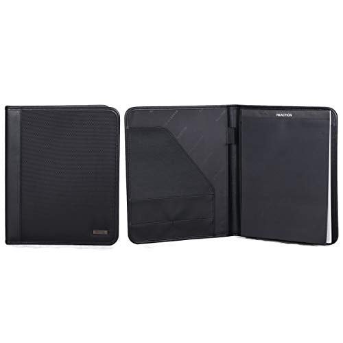 Kenneth Cole Reaction 1680d Polyester Standard Bifold Writing Pad, Black