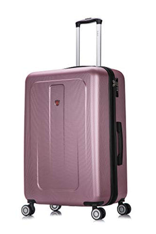 DUKAP Luggage Crypto Lightweight Hardside Spinner 28'' inches Rose Gold