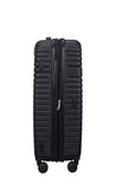 American Tourister Aero Racer Spinner 68 Expandable - 3,6 Kg Suitcase, cm, 75.5 liters, Black (Jet Black)