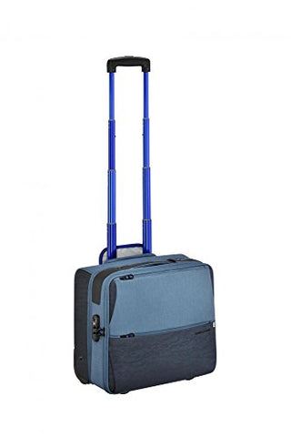 Zero Haliburton Zero New York Greenwich 2-Wheeled Business Case (Blue)