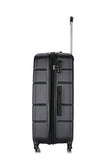 Dukap Luggage Rodez Lightweight Hardside Spinner 28'' Inches Black