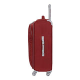 it luggage World's Lightest New York Softside 8 Wheel Spinner, Raven With Vapor Blue Trim, Carry-On 22-Inch