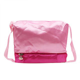 Aibearty Girls Ballet Bags Messenger Shoulder Bag with Adjustable Strap for Shoes Towel Slippers