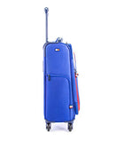 Tommy Hilfiger Winston Softside Expandable Spinner Luggage, Royal Blue, 20 Inch