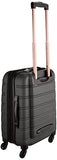 Rockland Luggage Melbourne 20 Inch Expandable Abs Carry On Luggage, Black, One Size