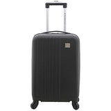 Travelers Club Cosmo Hardside Spinner Luggage, Black, Carry-On 20-Inch