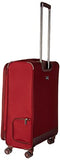 Delsey Luggage Montmartre+ 25 Inch Expandable Softside Spinner Suitcase, Bordeaux